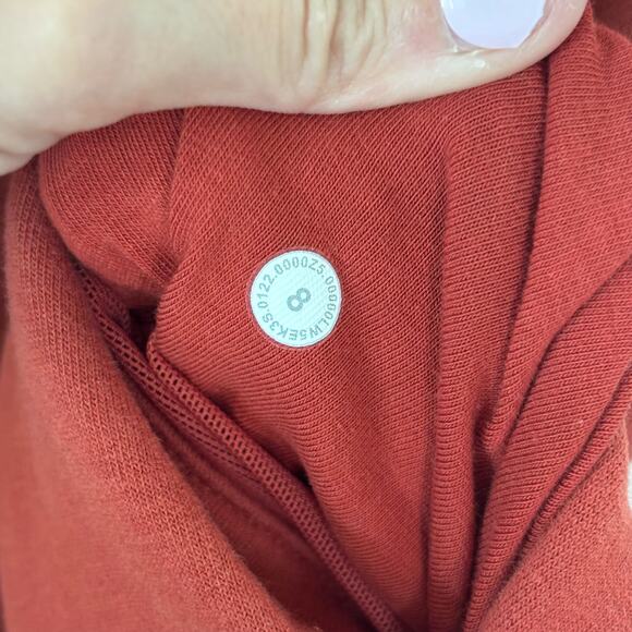 Lululemon Loungeful Straight Leg Pant - Red Rock (Orange) - Women's 8 - Picture 7 of 9